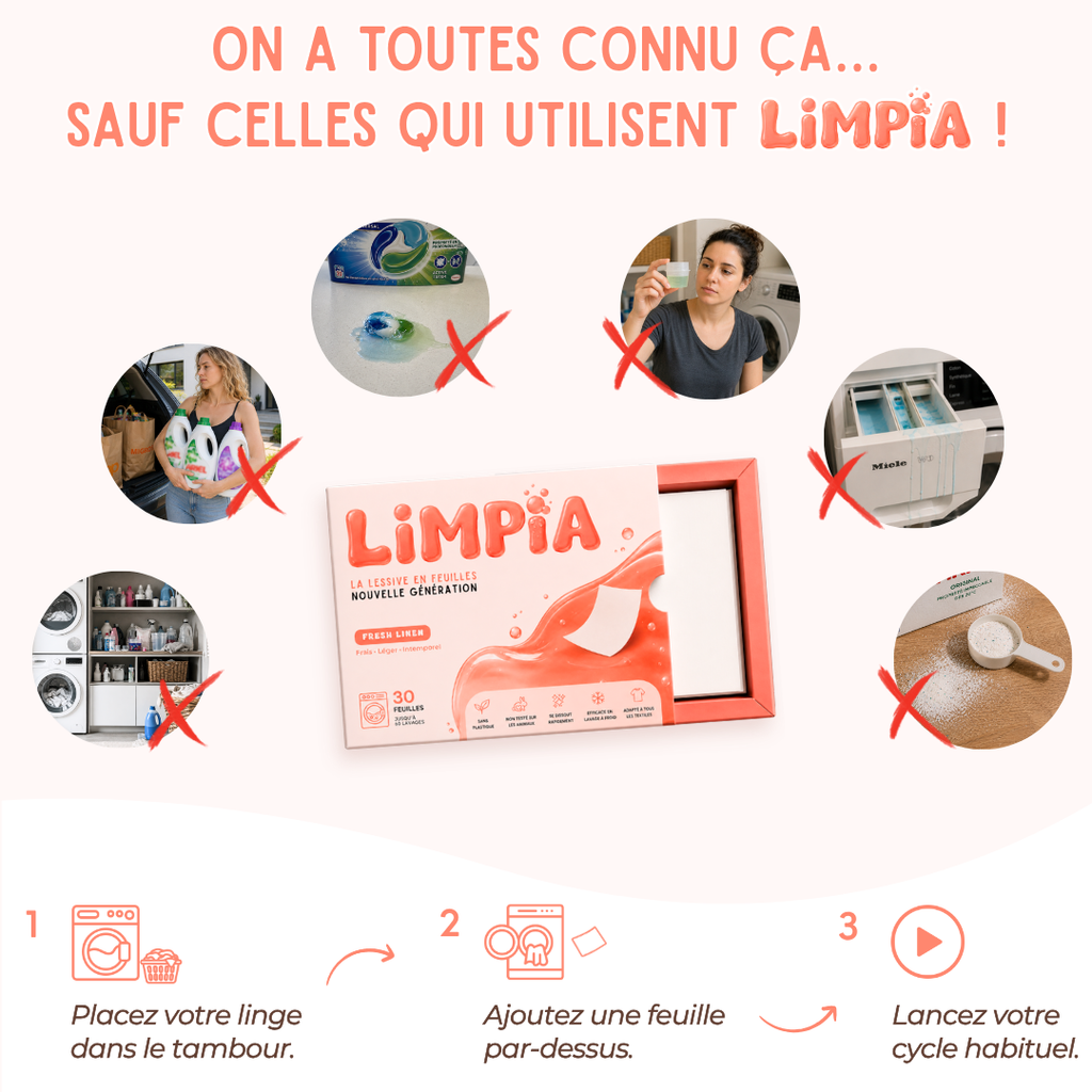 Feuilles de lessive
