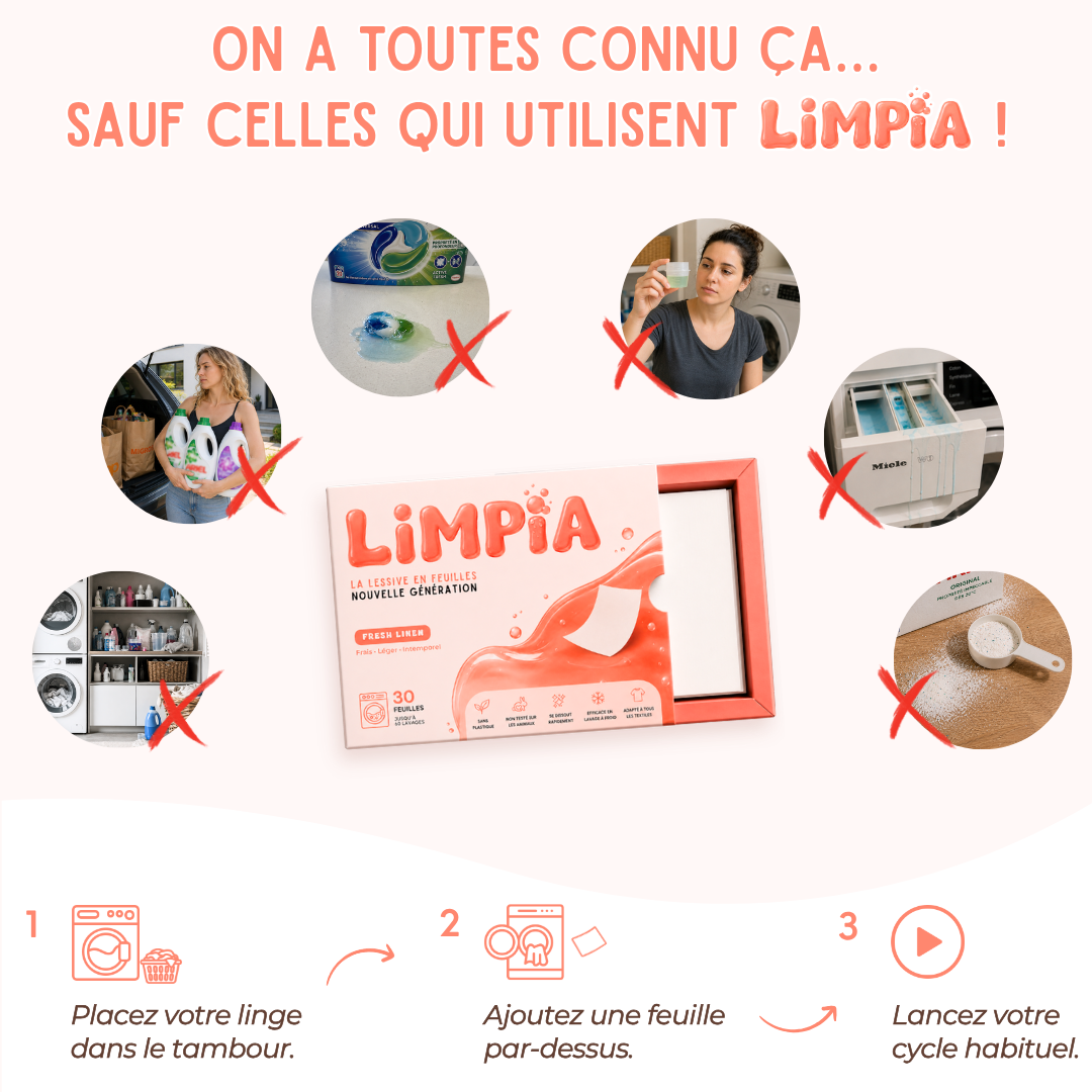 Feuilles de lessive